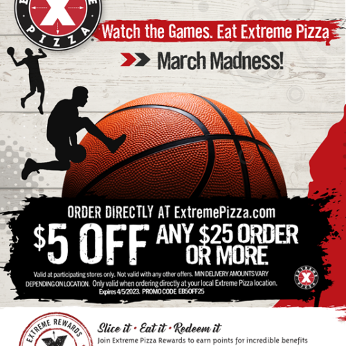 extreme pizza special march