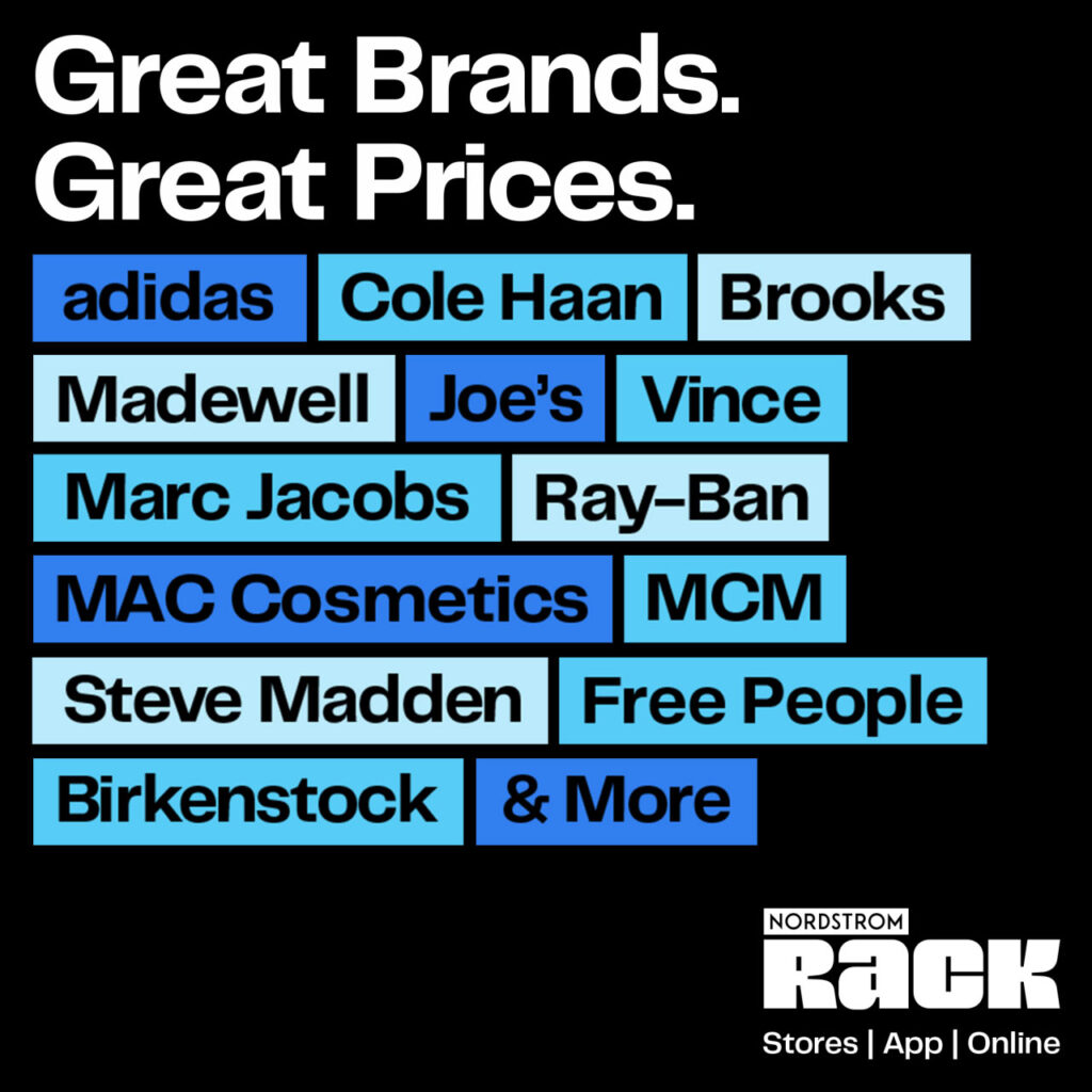 Great Brands. Great Prices. Nordstrom Rack